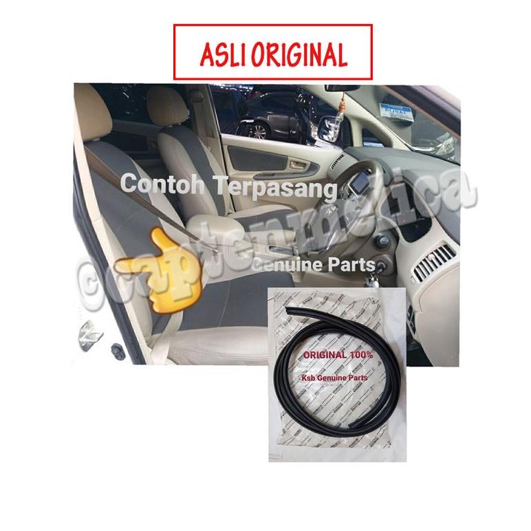 ORI Lis List Karet Peredam Bulat Balon Body Pintu INNOVA 2010 2011 2012 2013 2014 2015 TOYOTA DEPAN 