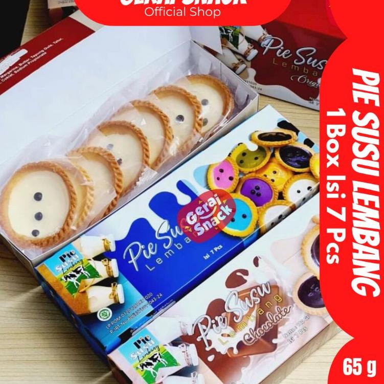 

Spesial Promo Pie Susu Lembang Premium 1 Box isi 7 Pcs Oleh Oleh Khas Bandung Best Seller