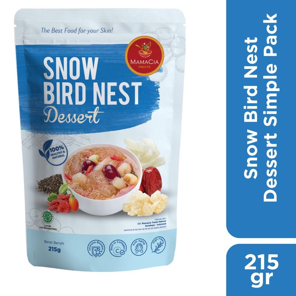 

ⅎ Mamacia Treats Paket Snow Bird Nest Dessert Simple Pack (Teman Setia Peach Gum) ◌