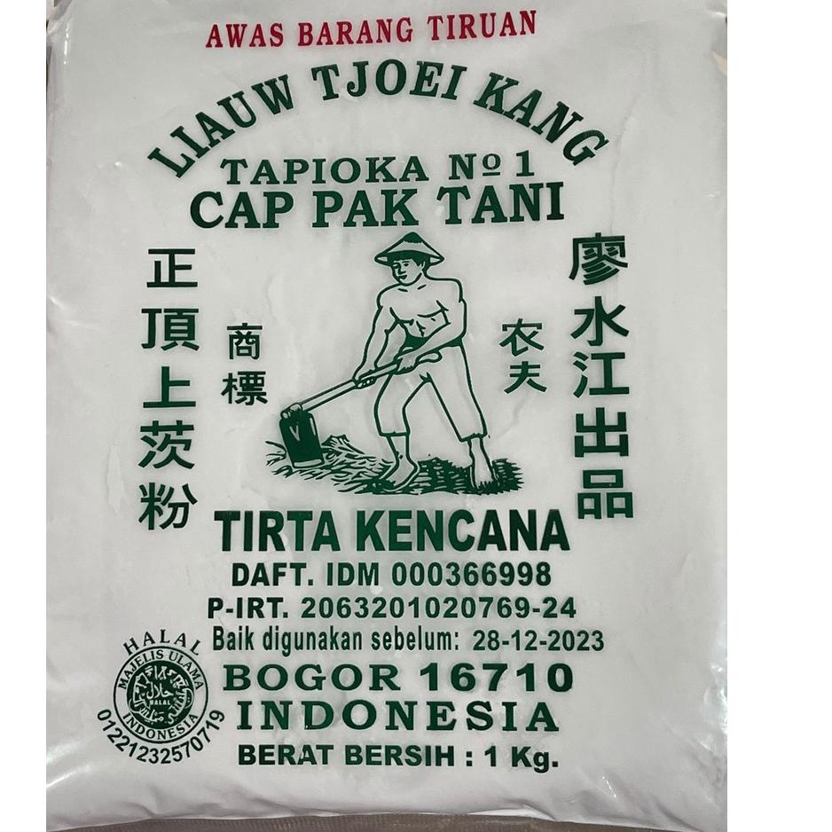 

Belanja Nyaman Sagu Cap Pak Tani 1kg - Sagu Cap Tapioka Liauw Tjoei Kang