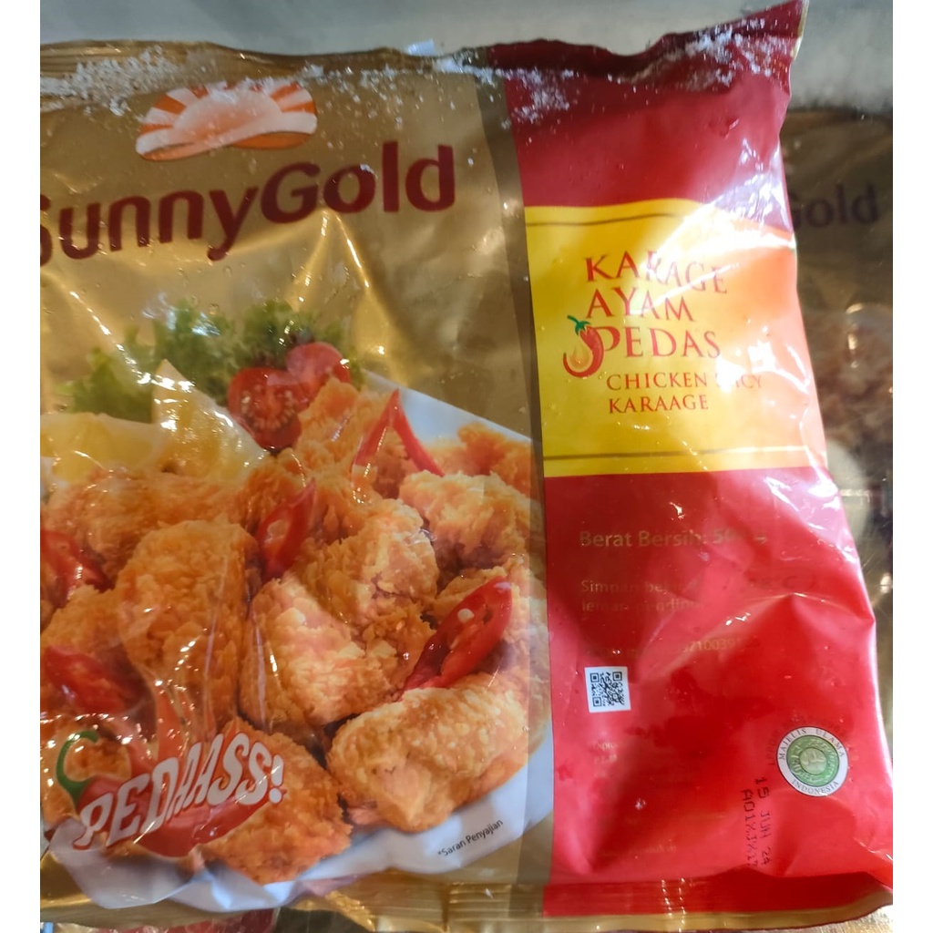 

Sunny Gold Karage Hot & Spicy 500 gram Bandung Area