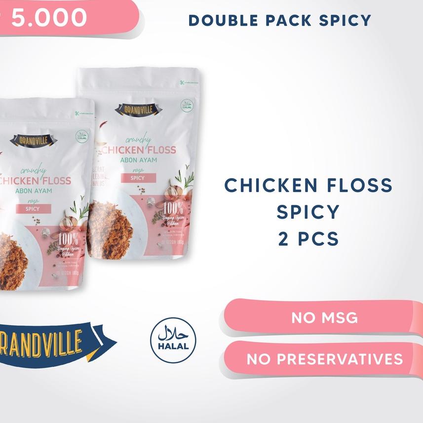 

⅍ Grandville Abon AYAM Crunchy Double Pack Spicy ➳