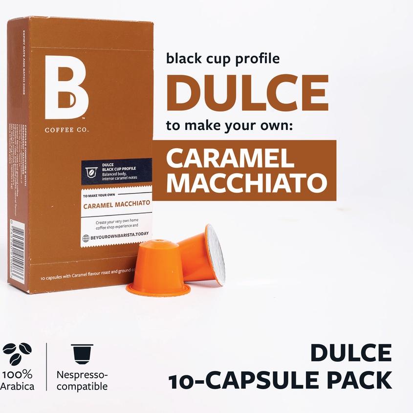 

✴ B Coffee Co. Dulce Caramel Macchiato Nespresso Compatible ♠