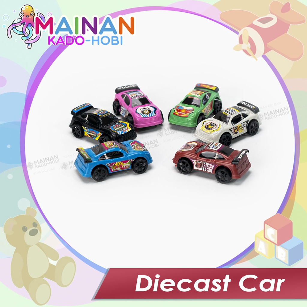 MAINAN KADO HOBI ANAK LAKI MINIATUR DIECAST CAR MOBIL