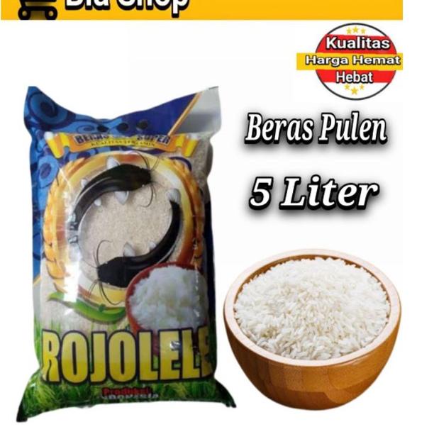 

♠ Beras MEDIUM SUPER Pulen 5 Liter ★