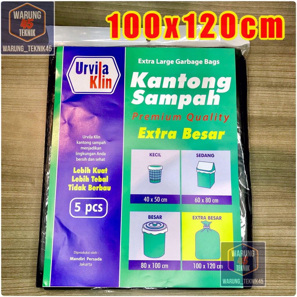 Kantong Plastik Sampah Premium Quality Urvila Klin