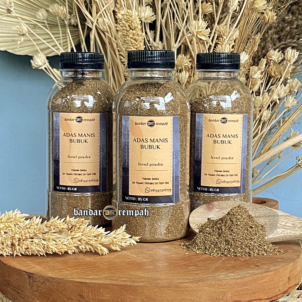 

ADAS MANIS BUBUK (FENNEL POWDER)