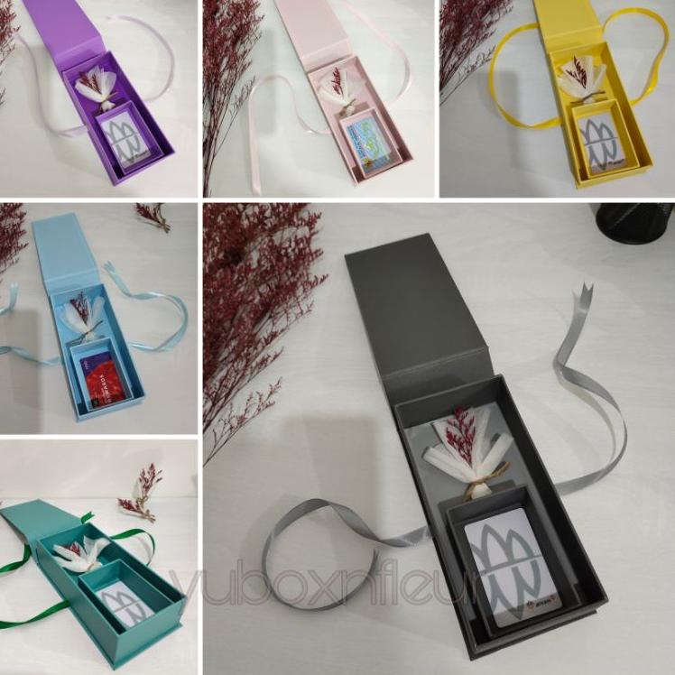 

⇻ A90 KOTAK ANTAM FLOWER BOUQUET MINI / KOTAK HADIAH ANTAM CARD / GIFT BOX ニ