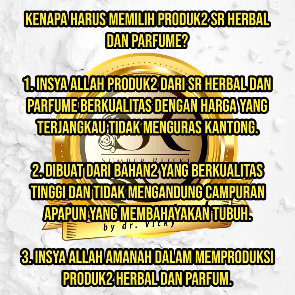 SR Herbal dan Parfume by dr.Vicky Parfum Glitter Shimmer Fresh Melon Kualitas Terbaik Dan Tahan Lama