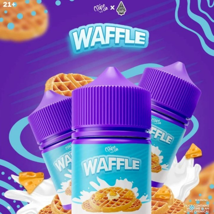 WAFFLE V1 VANILLA CHEESE BY JAVA JUICE X VAPEON 6MG 60ML