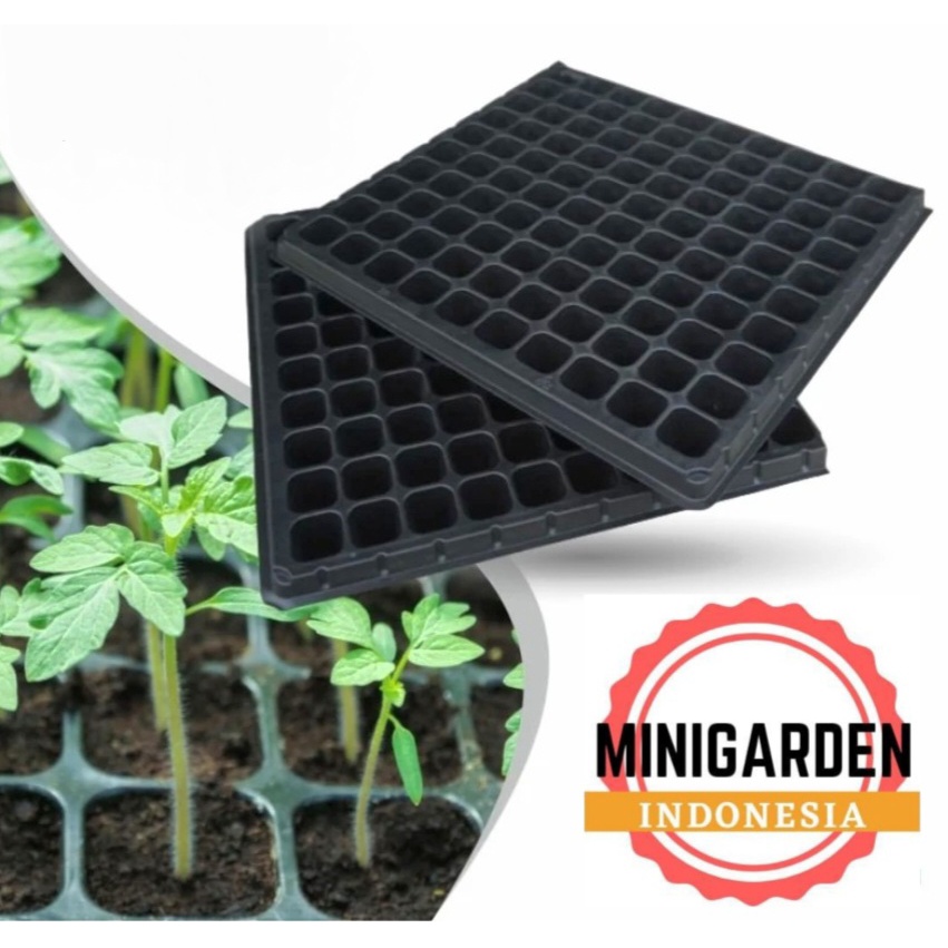 TRAY SEMAI POT TRAY 162 LUBANG Traypot Bibit Biji Nampan Benih Seedling pot Hidroponik tanaman