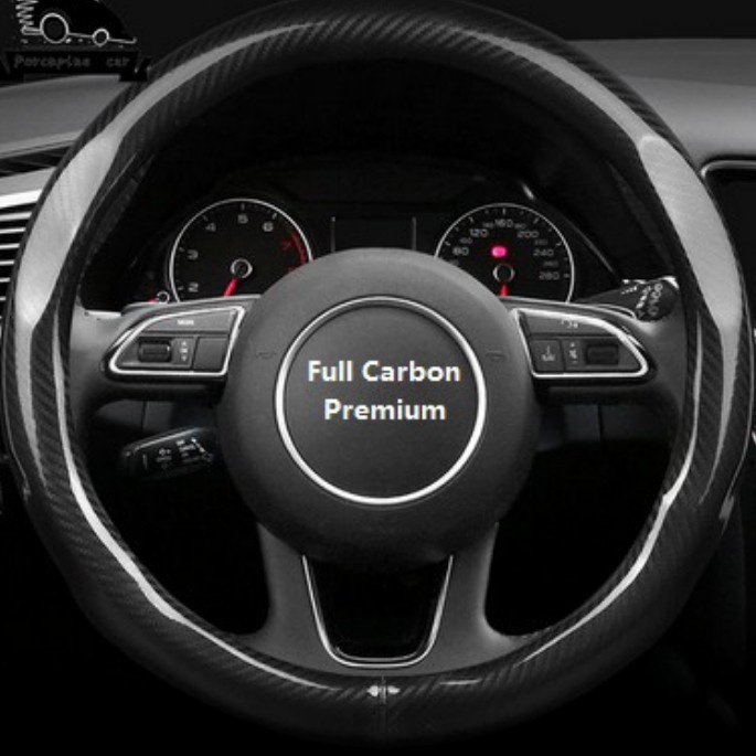 Sarung Stir Carbon mobil ALL NEW YARIS 2018 full Carbon PREMIUM