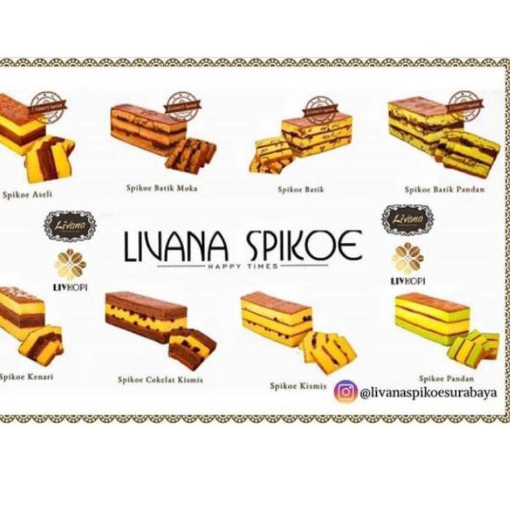 

✽ Livana Spikoe, Oleh2 murah, Roti murah, Livana spiku, kue lapis ❅