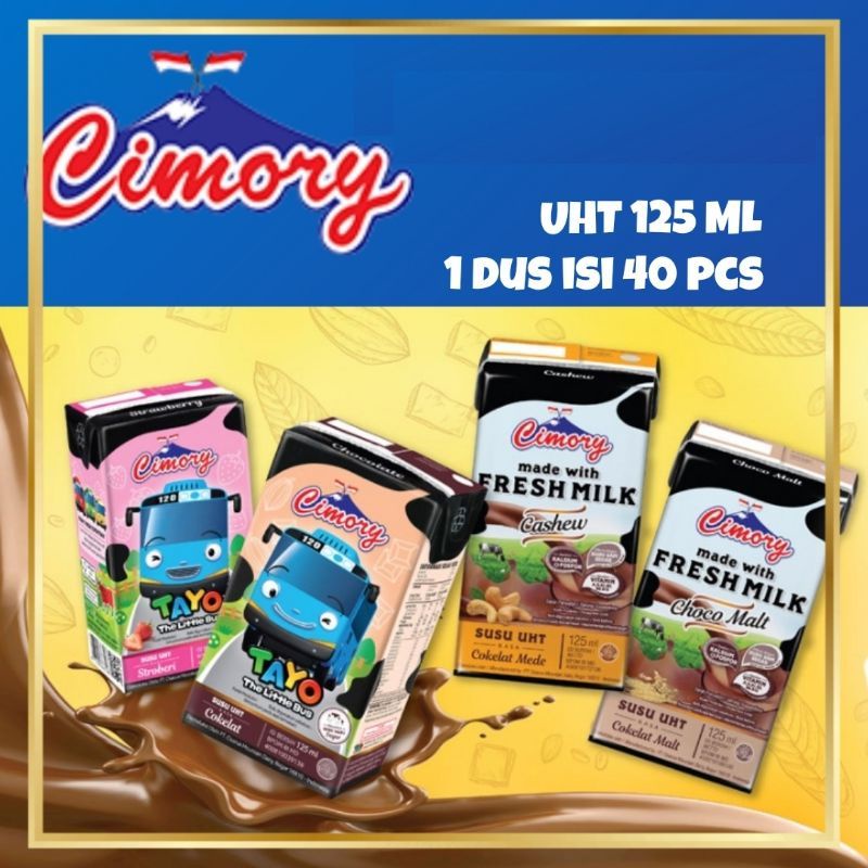 

Cimory uht 125 ml cartonan strawbery