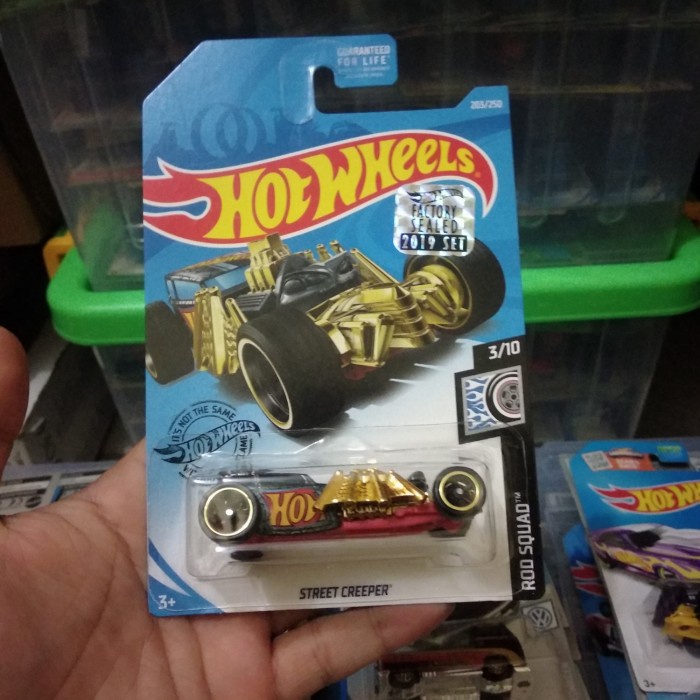 HOT WHEELS STREET CREEPER ( FACTORY SEALED 2019 ) TREASURE HUNT TERLARIS