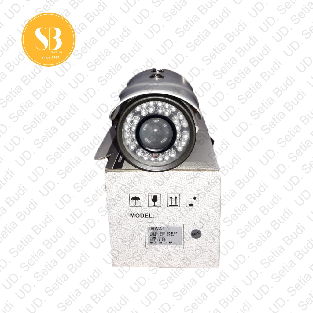 Kamera CCTV Outdoor 1/3 MP IR WARNA Aiwa CCD AYL 858A Asli