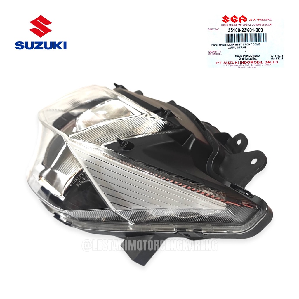 LAMPU DEPAN HEADLAMP REFLEKTOR GSX R150 GSX R ORI SGP 35100-23K01-000