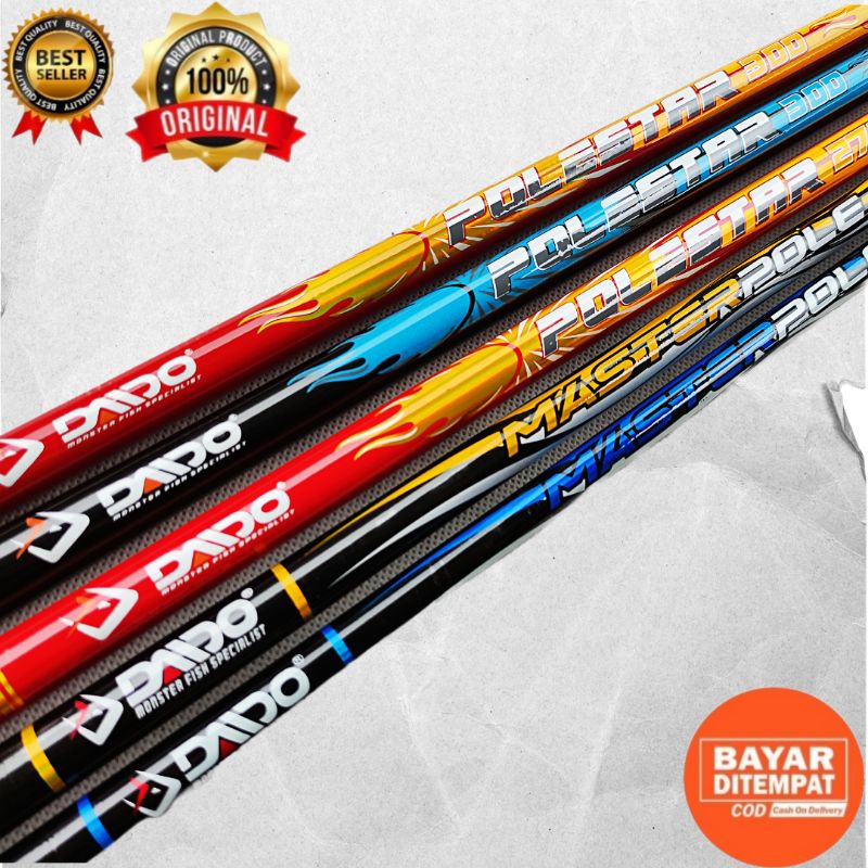 Joran Tegek Murah Daido Master Pole 180 210 240 270 300 Cm