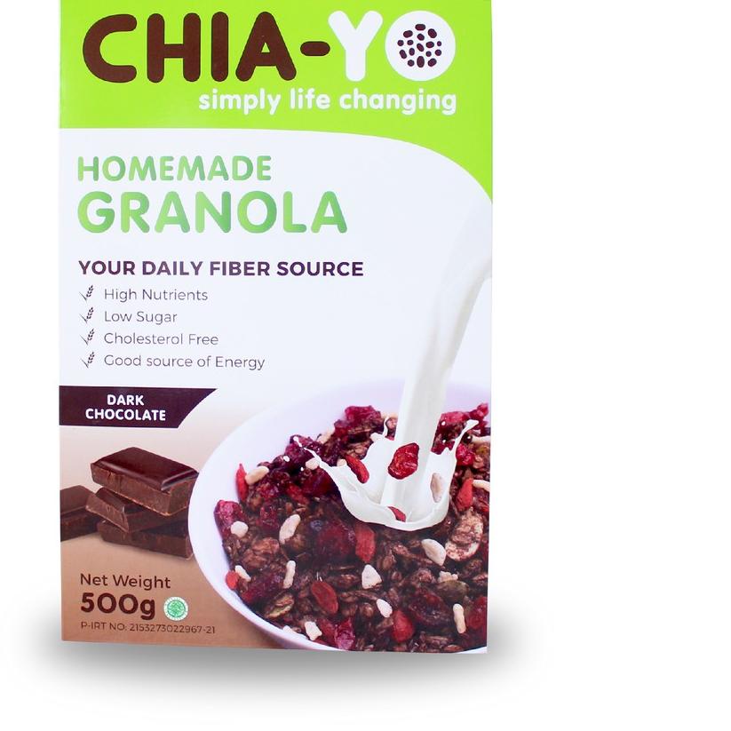 

✲ Chiayo Granola Dark Chocolate 500gr ❊