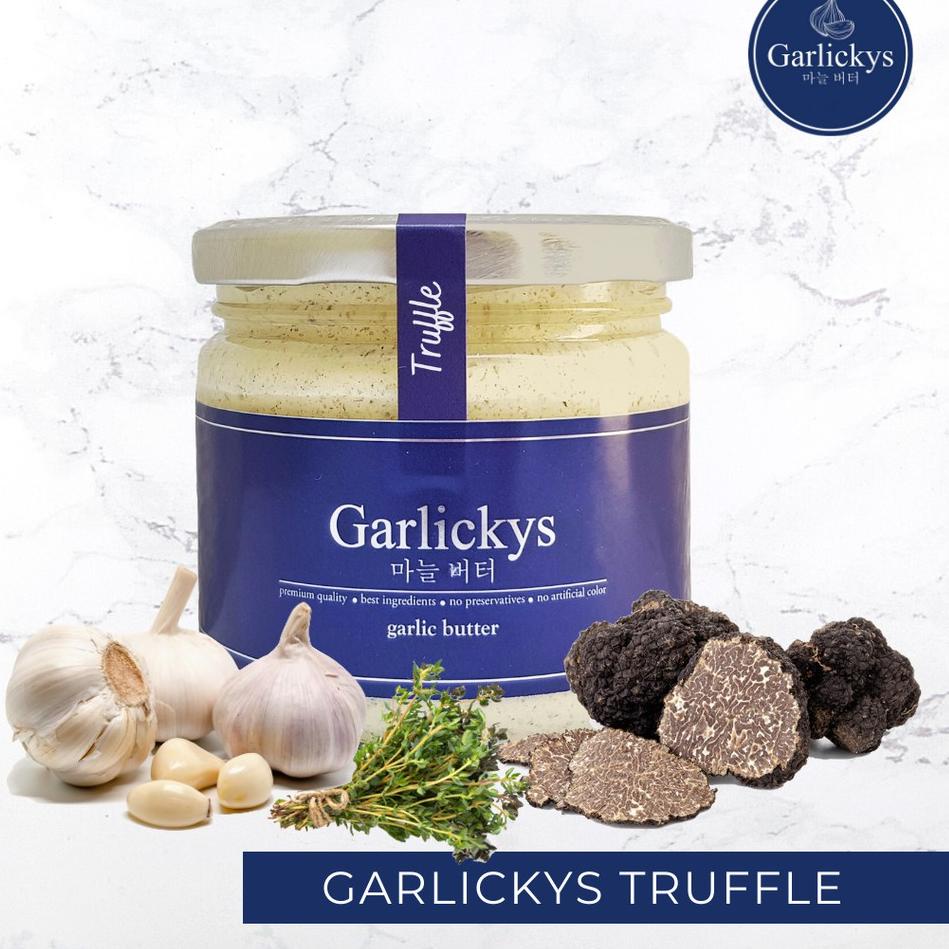 

➩ GARLICKYS Premium Truffle & Garlic Butter | Trufle Garlic Butter | Truffle Garlic Butter Spread ✽