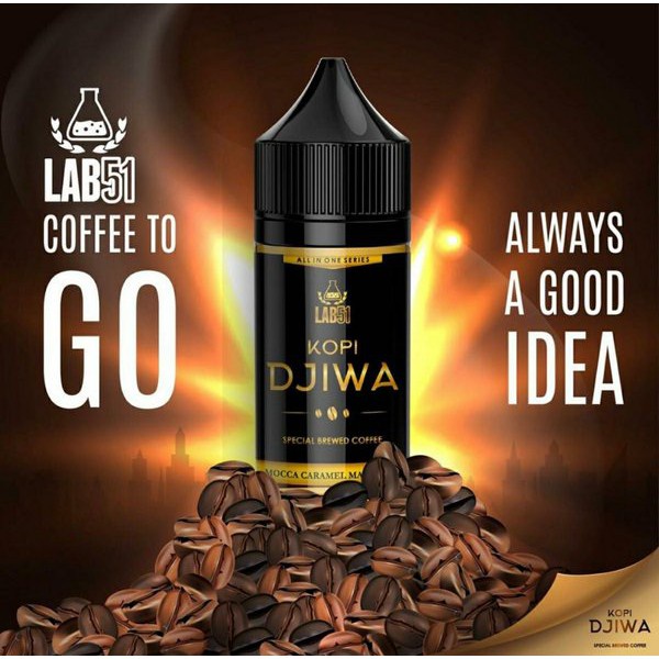 LIQUID KOPI DJIWA 30ML MOCCA CARAMEL MACCHIATO