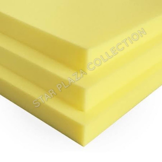 Busa Lembaran Yellow Royal Foam Ukuran 50x100x10 cm D.20 (Density 20) Kuning Yellow