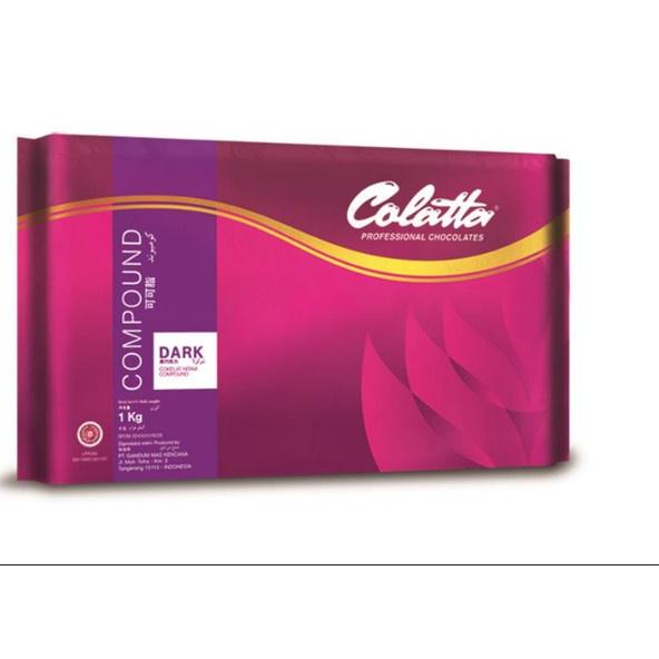 

❋ Colatta Dark Chocolate 1KG / Collata Compound DARK ☁