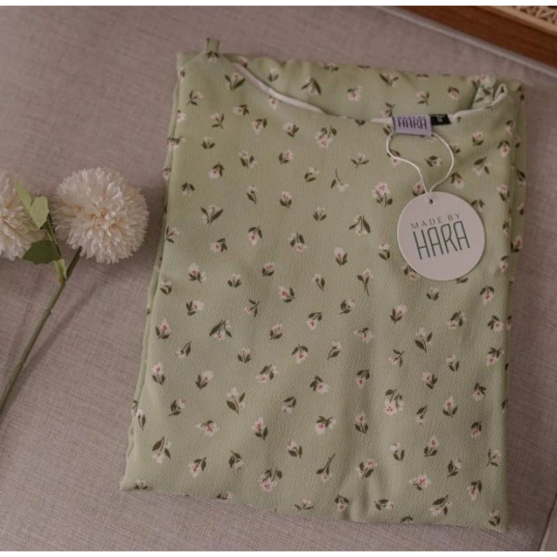 Preloved Korean overall dress by Hara Skirt