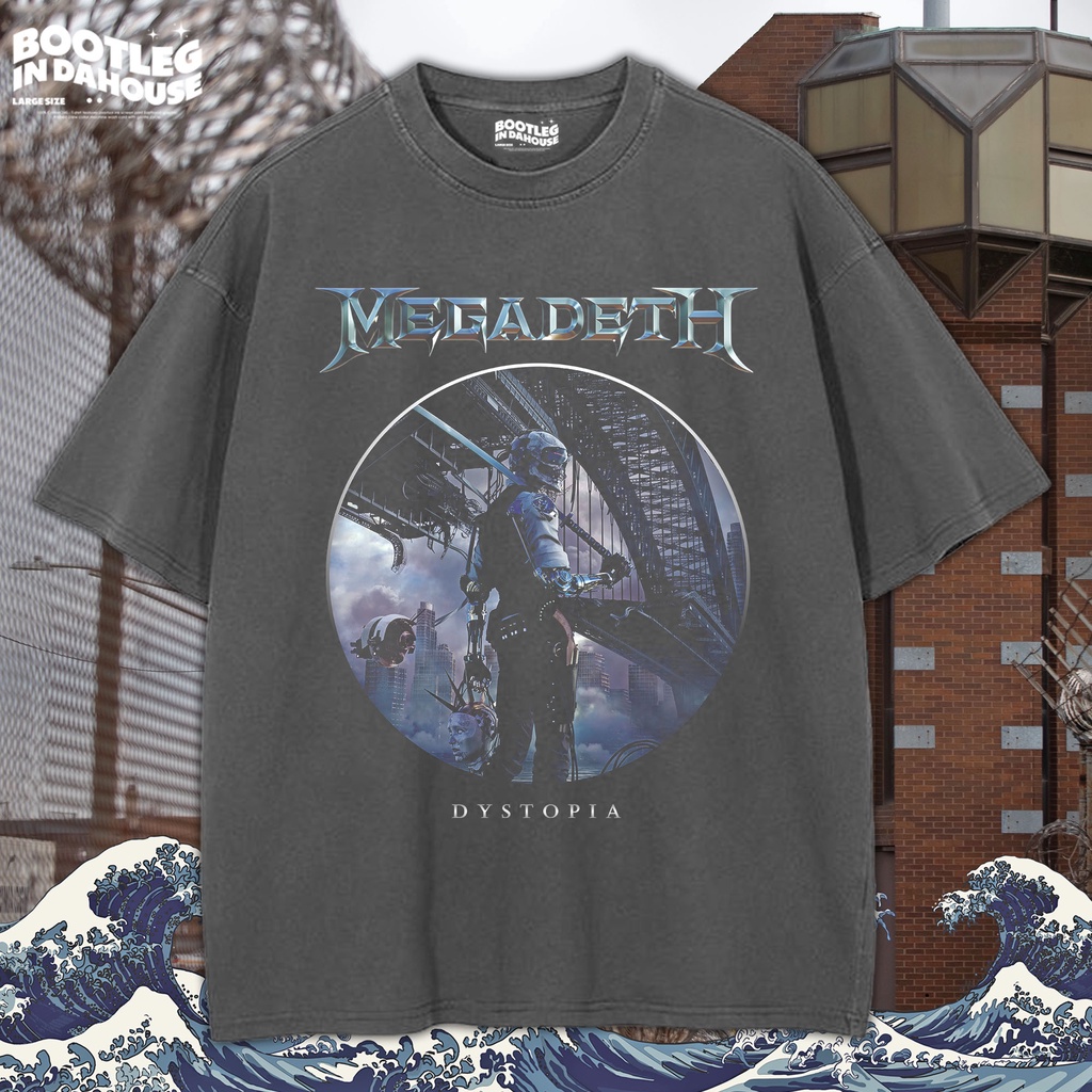 MEGADEATH Oversize T-shirt / Kaos Oversize MEGADEATH