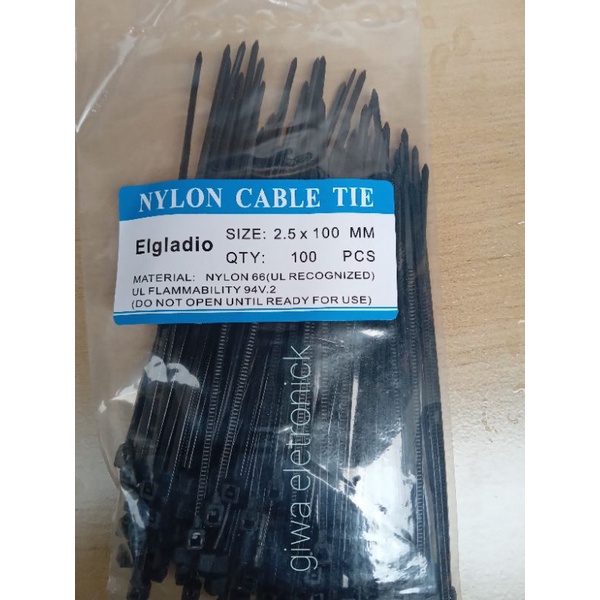 Kabel ties nilon 10cm