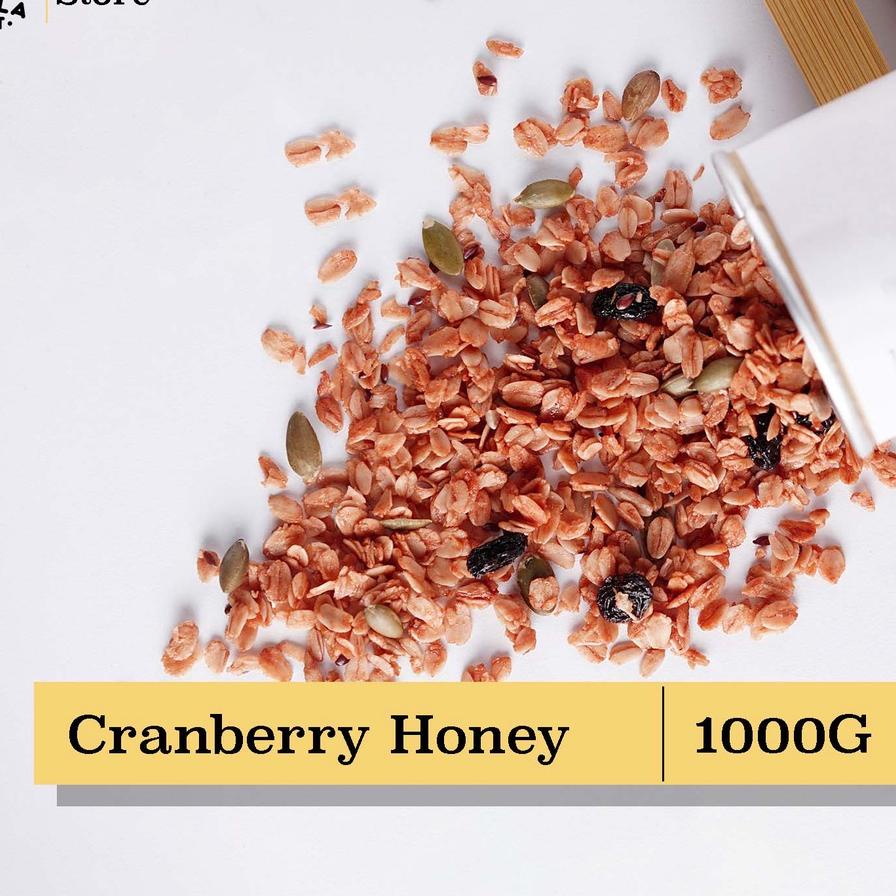 

✭ Granola Addict - Cranberry Honey 1000G (1KG) ☏