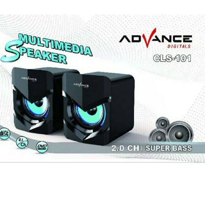 ➽ speaker advance cls 101 cls101 speaker komputer speaker laptop ✫