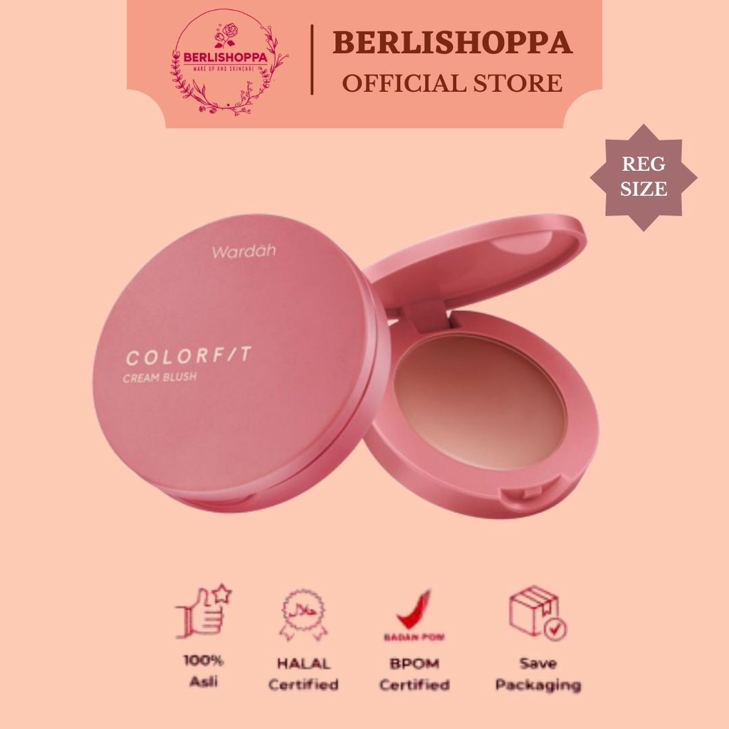 WARDAH Colorfit Cream Blush - Blush On Cream
