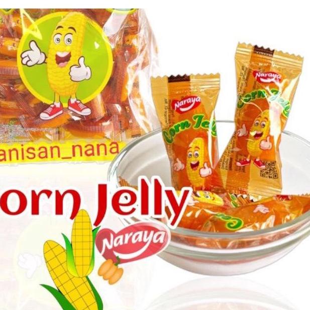 

Kilat Hemat CORN JELLY NARAYA /JELLY BENTUK JAGUNG (250gram)