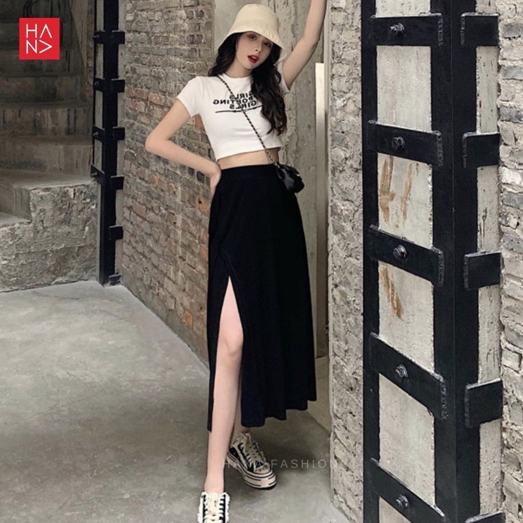 Slit Long Skirt Rok Panjang Wanita