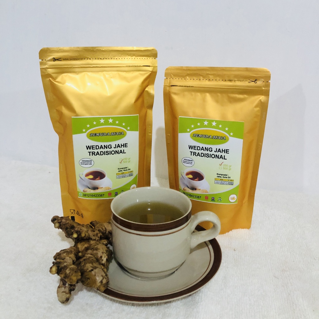 

Bubuk Jahe Instan Siap Seduh - Wedang Jahe instan Tradisional
