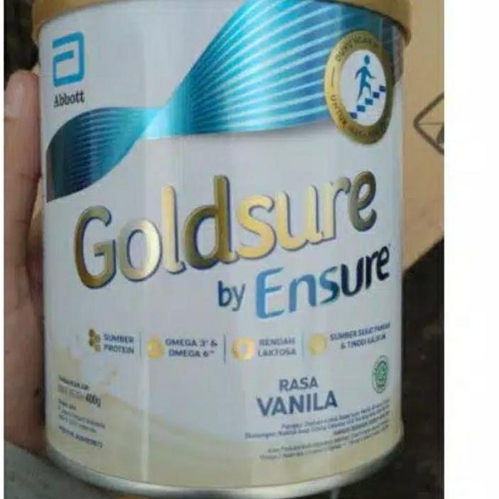 

○ Ensure 400 gram >> GOLDSURE 400 GRAM // ENSURE GOLD (PENGGANTI ENSURE) MEREK BARU ♠