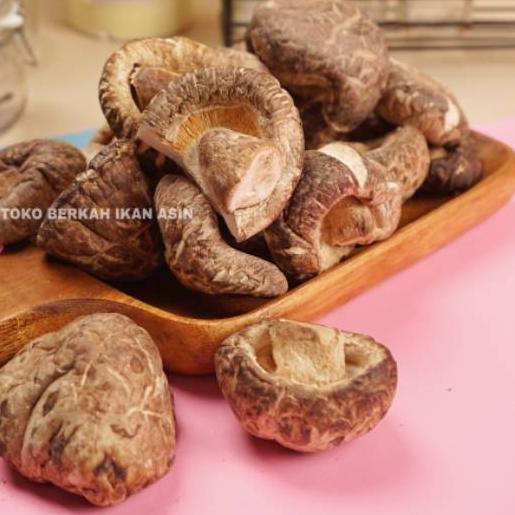 

☄ r Shitake 250gram / Shintake Shiitake Mushroom Hioko Hioco ➦
