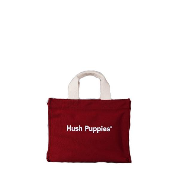 READY Hush Puppies Tas Wanita Canvas Tote Bag S Maroon