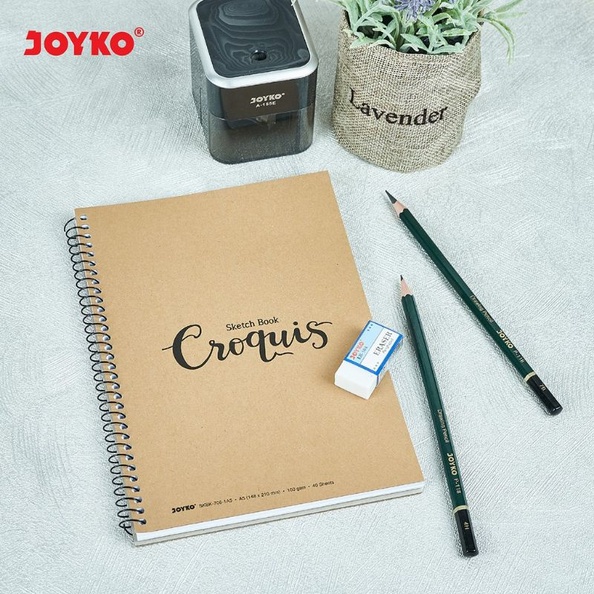 

Sketchbook Joyko B5 Spiral Samping Buku Sketsa Dengan Kertas Yang Tebal Sehingga Tidak Tembus SKBK-706