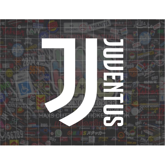 Cutting Sticker Logo Juventus Baru Ukuran 8 Cm Untuk Mobil &amp; Motor