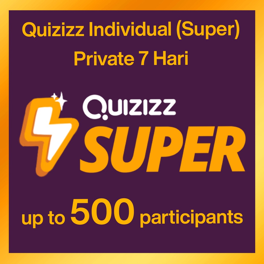 Akun Quizizz Super Premium 30 hari