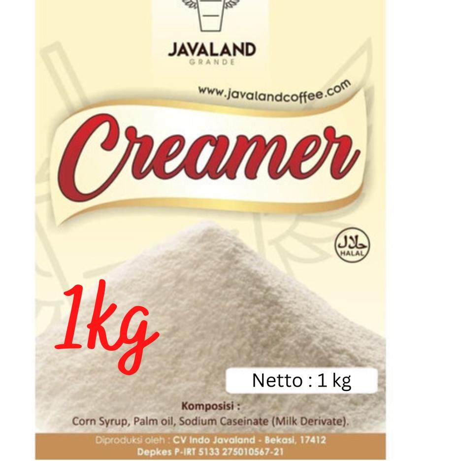 

۩ [1kg Creamer Reguler] Javaland Creamer Reguler 1kg ☄