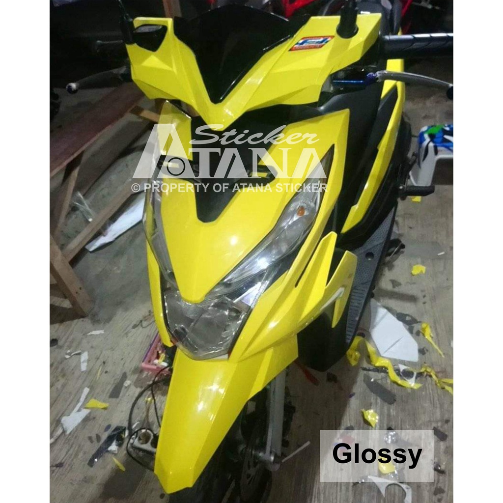 Skotlet Kuning Muda Lemon Glossy Doff Transparan Stiker Yellow Decal Anti Gores Gilap Metalik Dop Tembus Hybrid Smoke Variasi Aksesoris Dekorasi Motor Mobil Scolite Interior Eksterior Kaca Dinding Aquarium Kulkas Furniture Lampu Riting Sein Poklem Senja