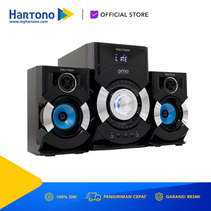Speaker Polytron Multimedia Speaker Pma 9507 /Ba / Pma9507/Ba