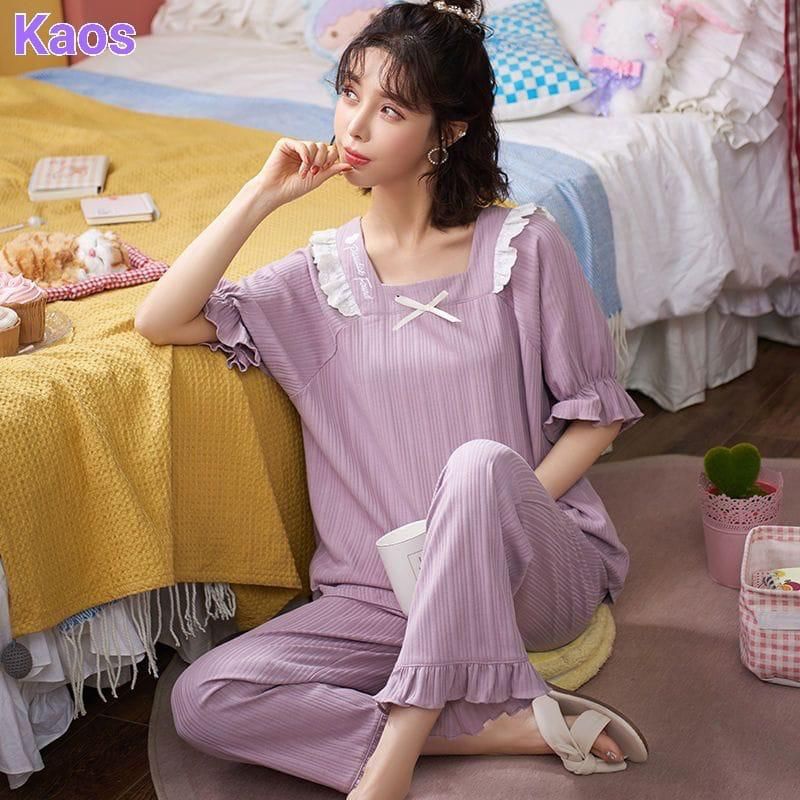 Baju Tidur Import Wanita/Piyama Wanita Import/Setelan Cp Import Premium