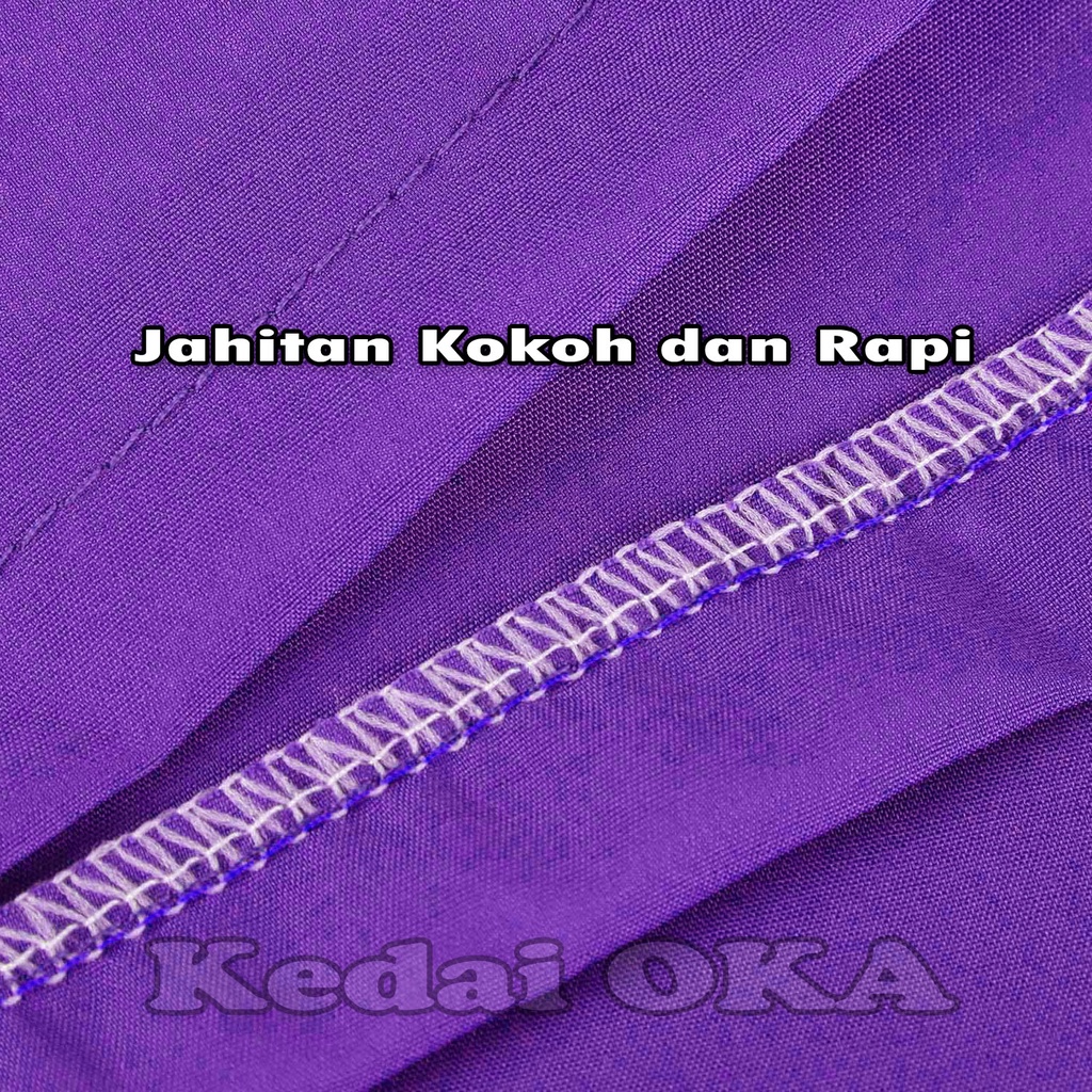 Jual Baju Ok Warna Putih - Baju Oka Medis Lengan Pendek - Seragam Perawat - American Drill