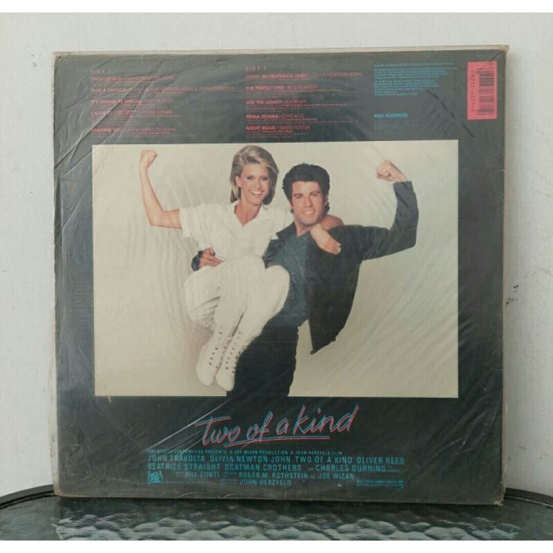 Vinyl Piringan Hitam 12 inch John Travolta - Olivia Newton John