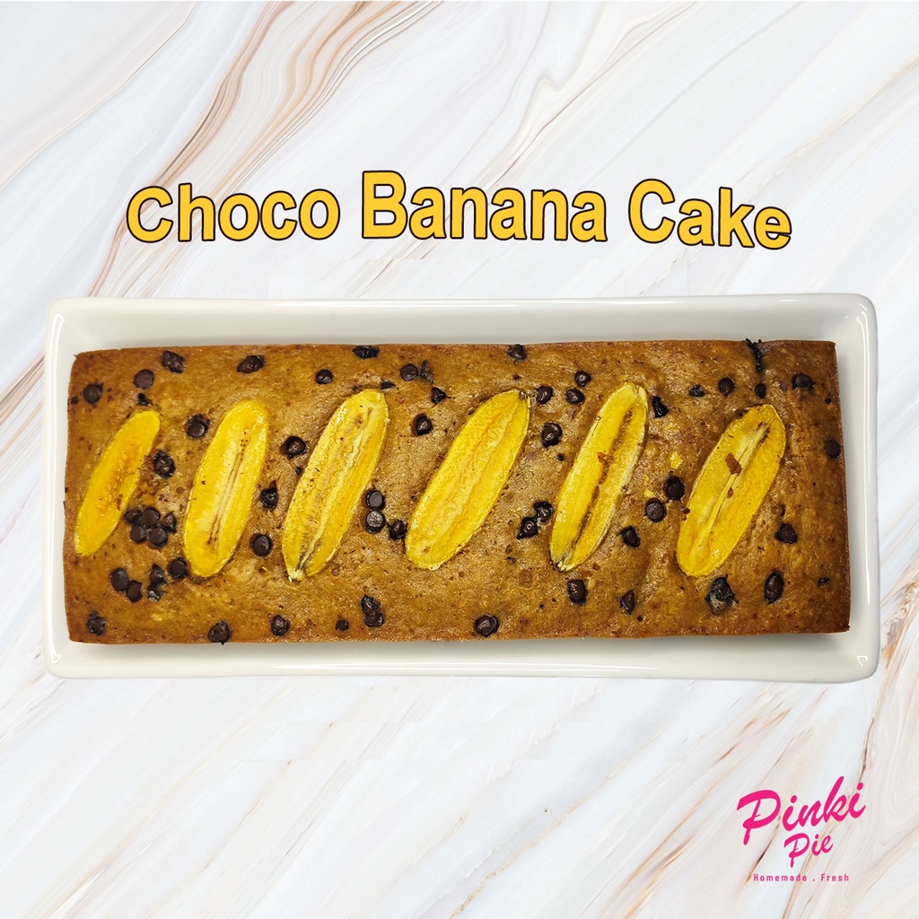 

Choco Banana Cake Kue Pisang Cokelat Panggang