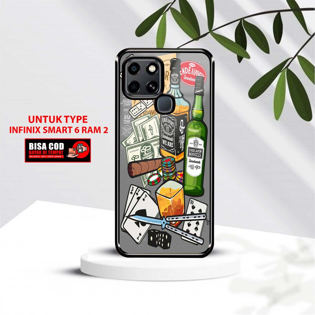 Case Infinix Smart 6 Ram 2 Terbaru [ Motif Btl Series ] Softcase 2D Glossy Infinix Smart 6 Ram  - Ca
